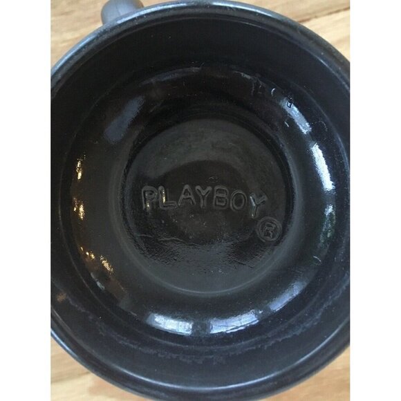 Vintage Playboy Collectible Beer Stein Cup Mug - Matte Pewter Finish Bunny Logo - Picture 4 of 4